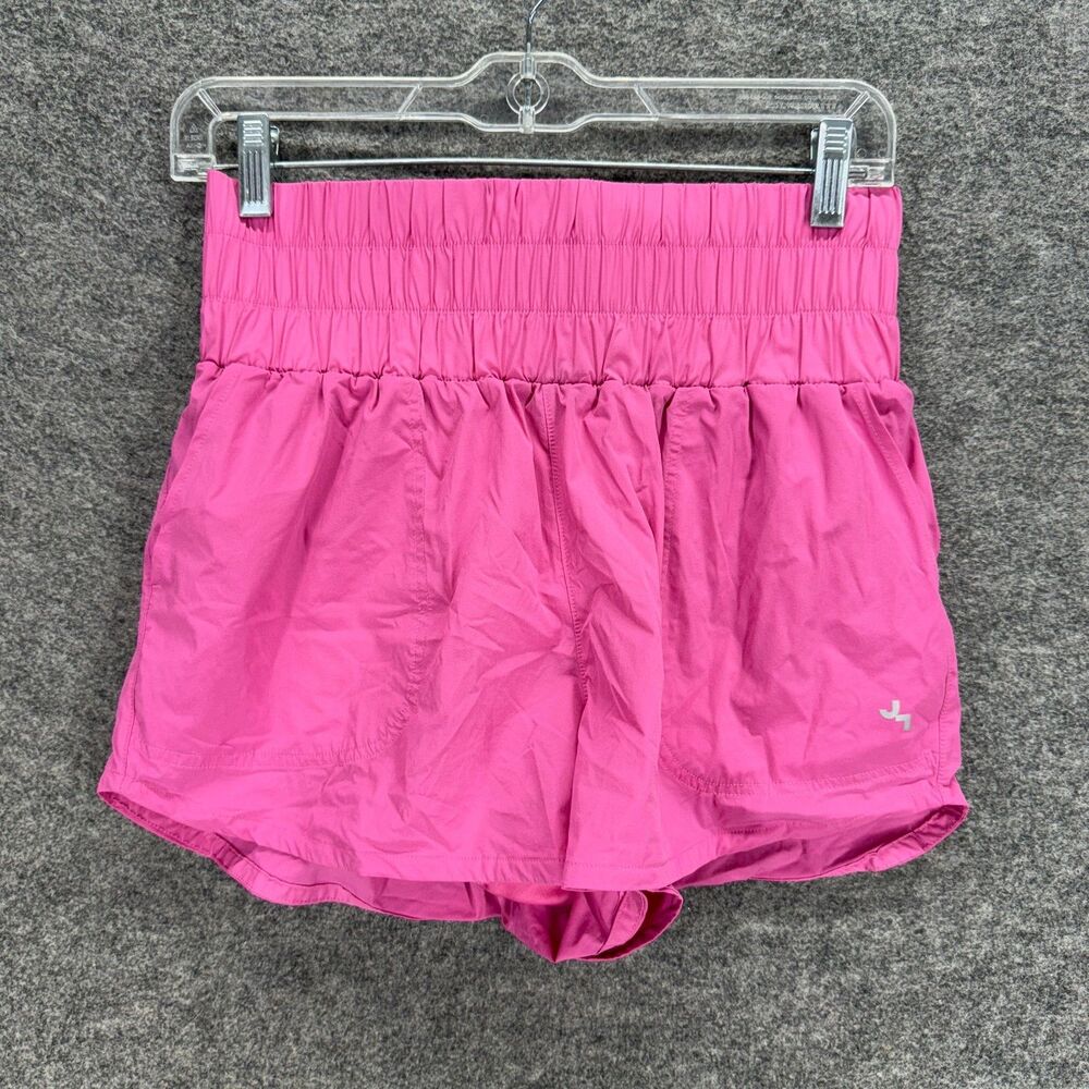 Joy Lab Shorts Girls XS Pink High Rise Pull On Chino Elastic Waist Pockets